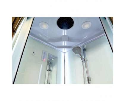 Душевая кабина DETO D80S с LED-подсветкой 80х80 см