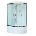 Душевая кабина Royal Bath RB 8120BK5-WT-CH 120х80 см, с прозрачными стеклами, левосторонняя