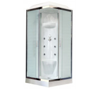 Душевая кабина Royal Bath RB 80HP7-WC-CH 80х80 см, с матовыми стеклами