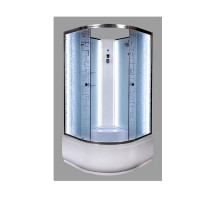 Душевая кабина DETO ЕМ4590 90х90 см с LED-подсветкой