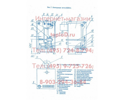 Газовый котел ИШМА 25 У (САБК) Боринское