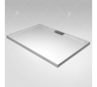 Душевой поддон RGW GWS-21 80x100 см, прямоугольный, мраморный, белый