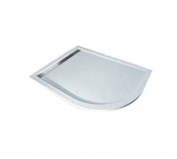 Душевой поддон WeltWasser WW TRR 10080 STONE-WT L 100х80 см белый с сифоном