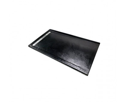 Душевой поддон WeltWasser WW TRS 14090 STONE-BL 140х90 см черный с сифоном